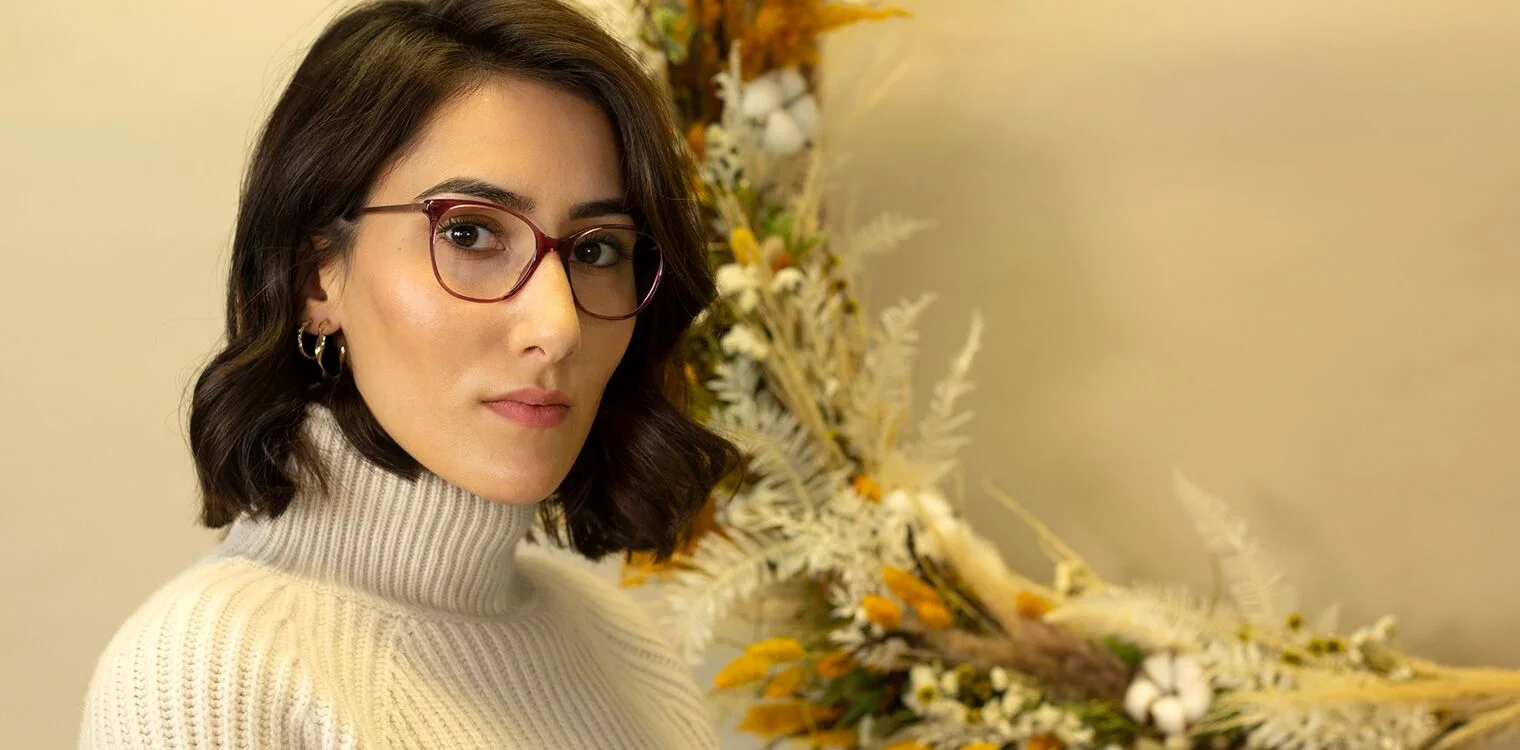femme lunettes
