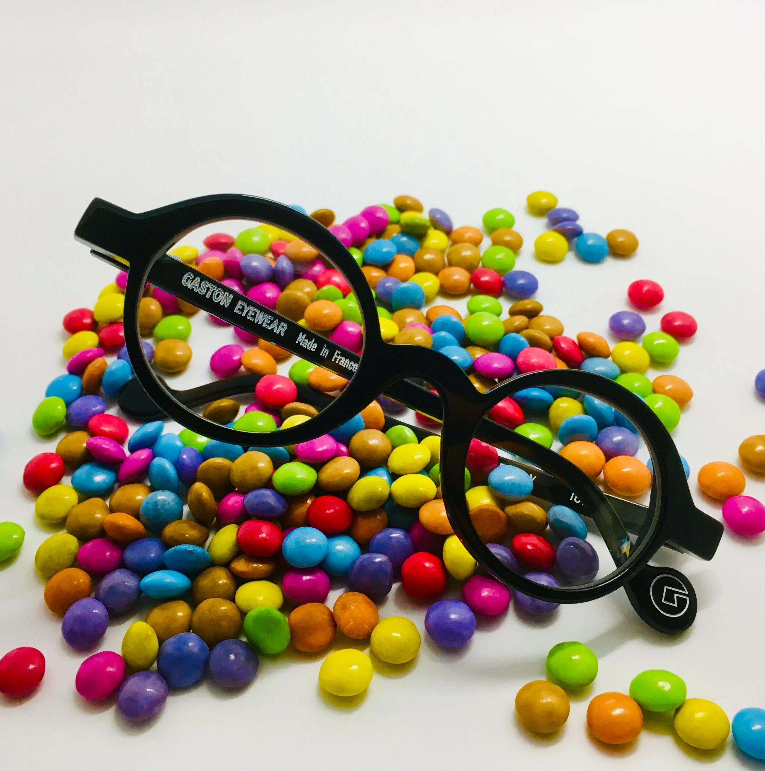 lunettes rondes noires gaston