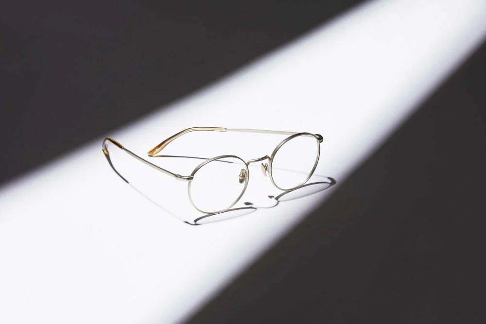 lunettes ronde en titane