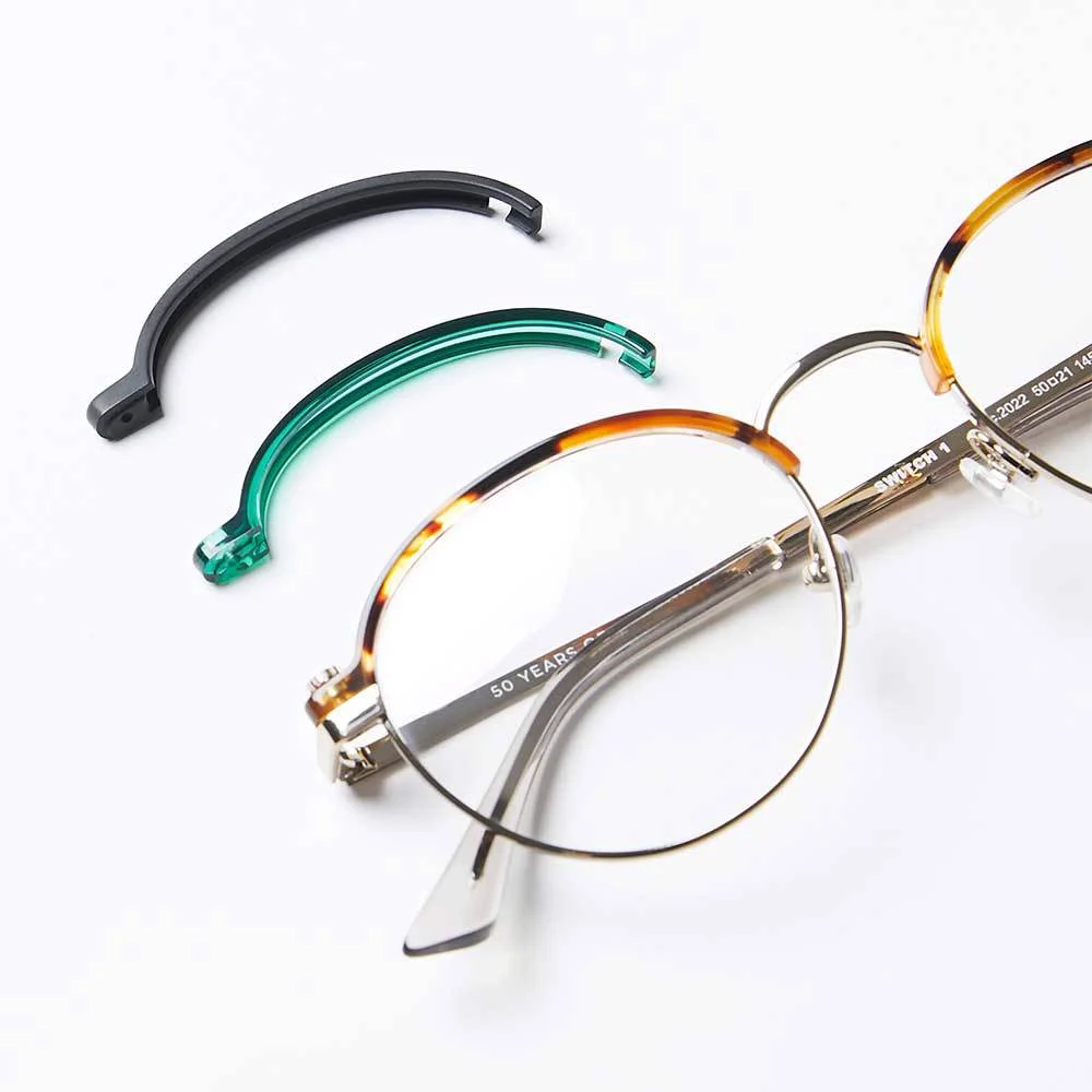 lunettes de vue prodesign clips interchangeables