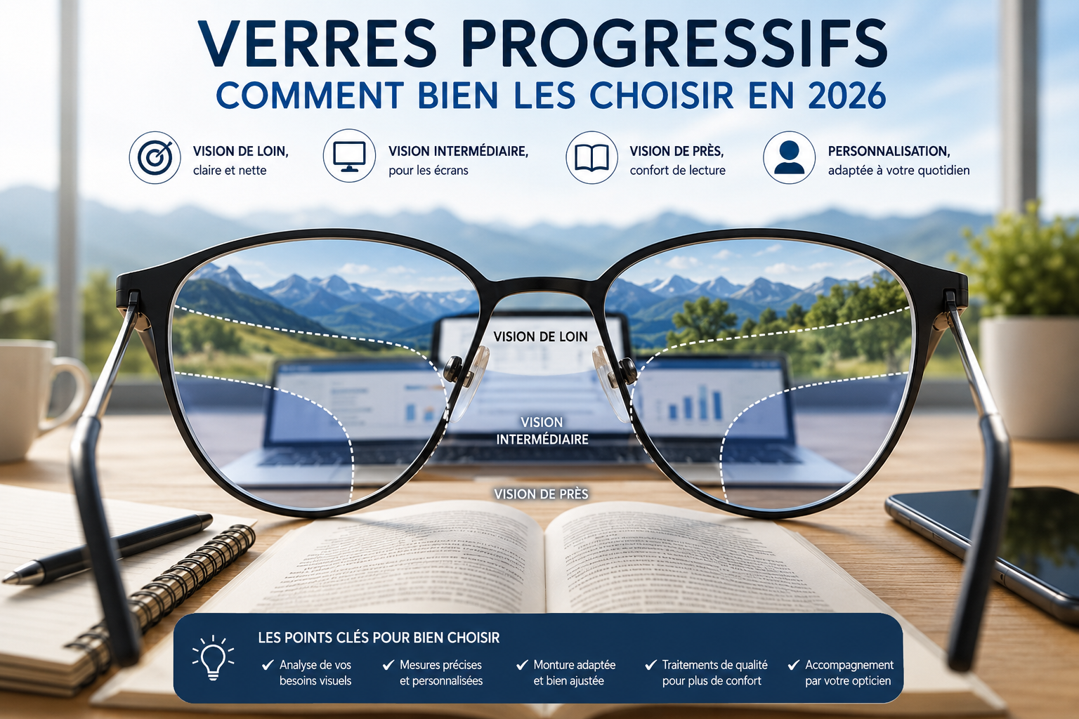 verres progressifs